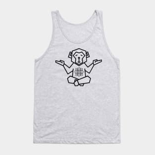 Find your inner peace, take the monkeys advice Tank Top